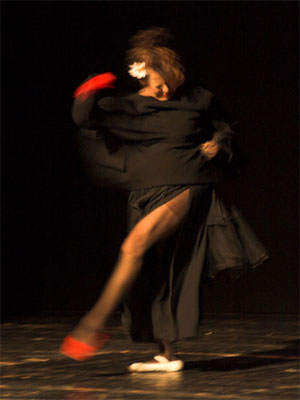 Margherita Scaturati bei einer Performance